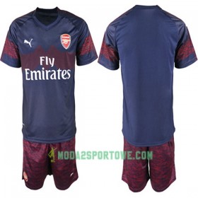 Koszulka Arsenal Dziecięcy Wyjazdowe Stroje Piłkarskie 2018-2019 Krótki Rękaw